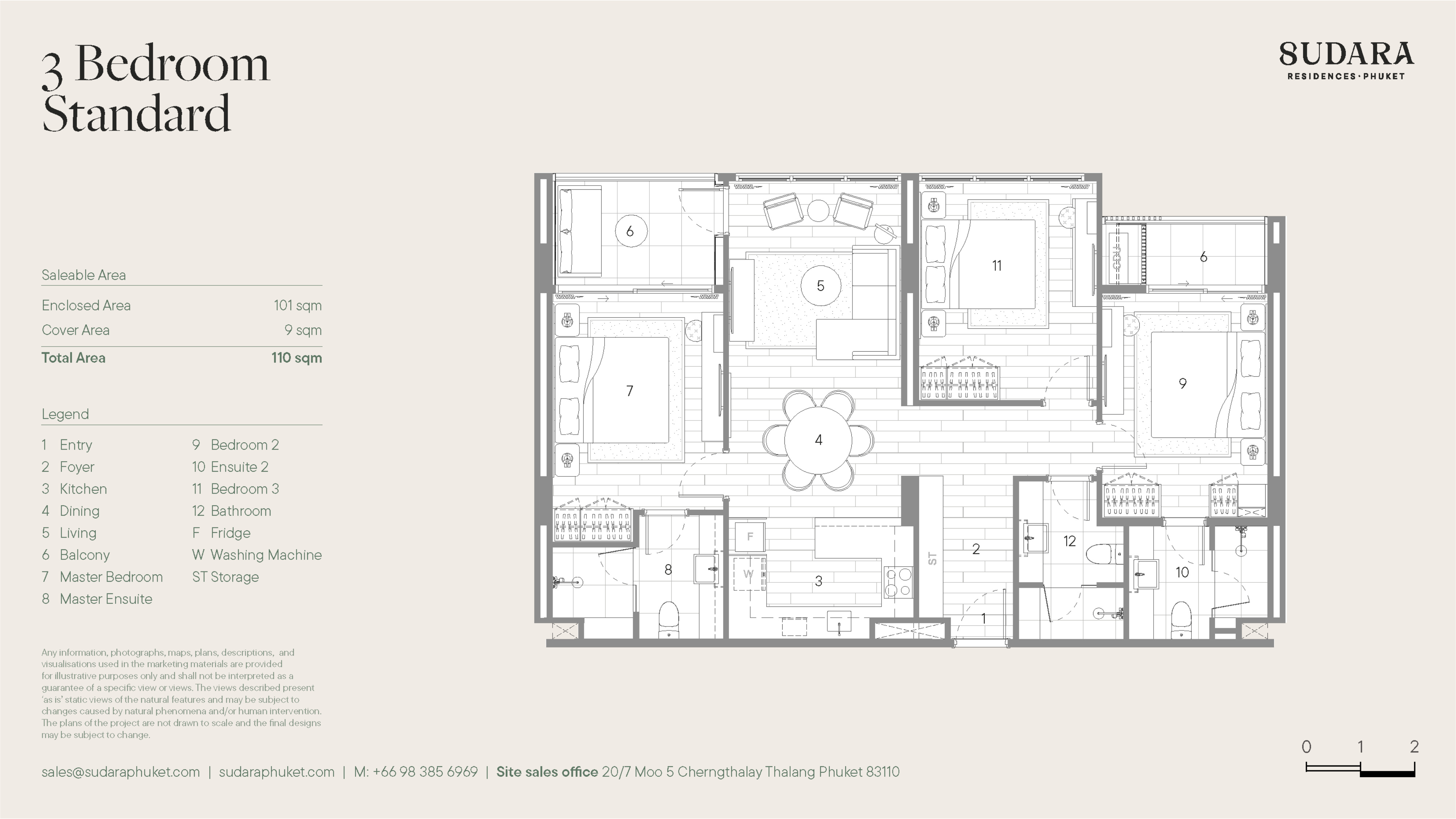3 BR
