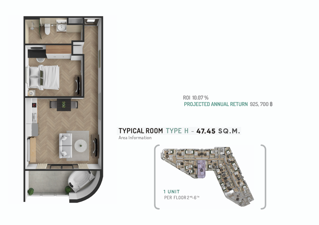 1 BR