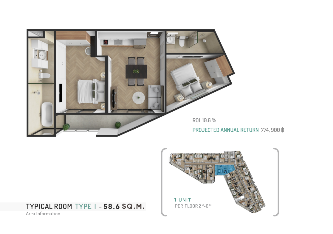 2 BR