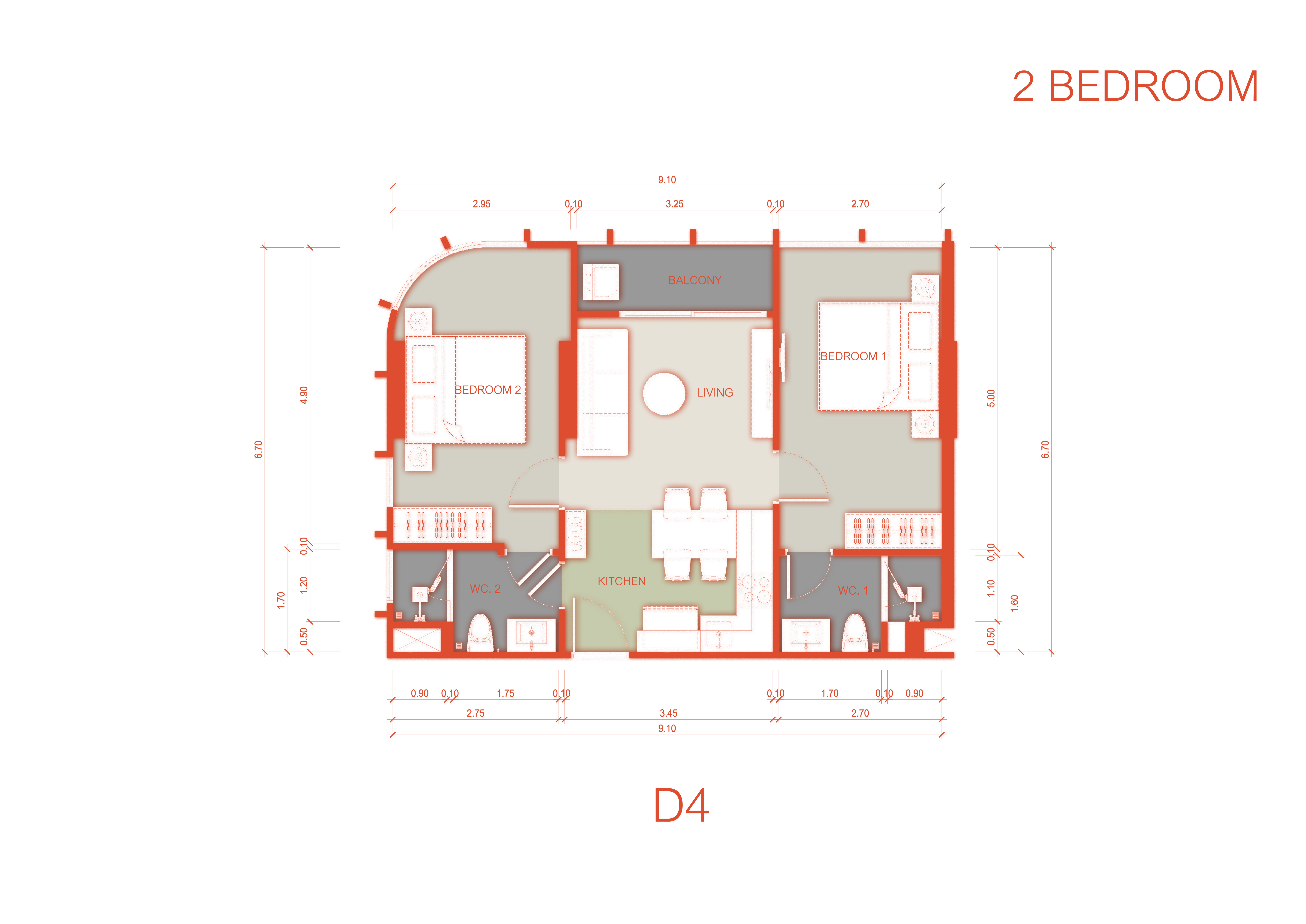 2 BR