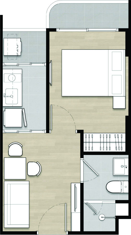 1 BR