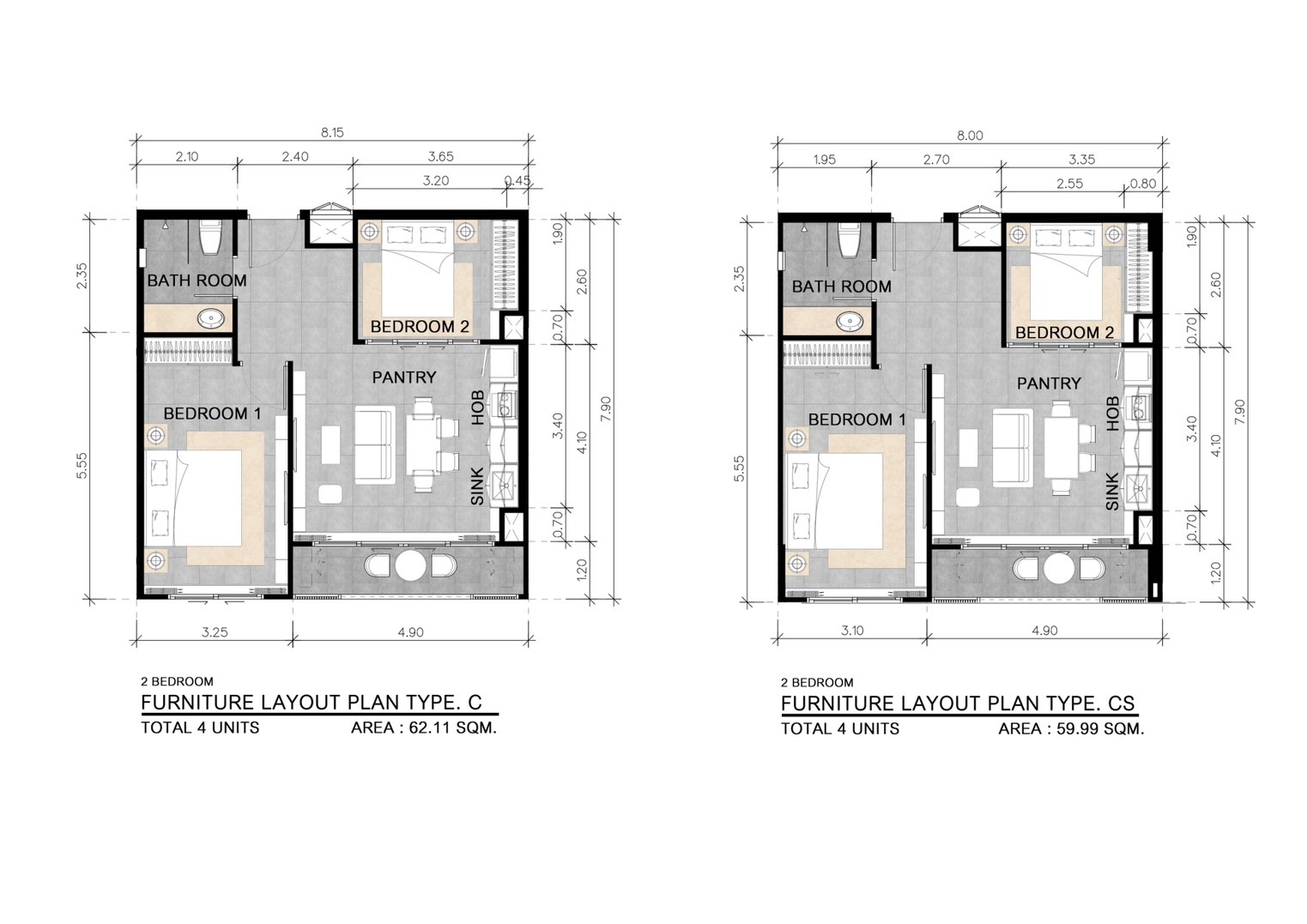 2 BR