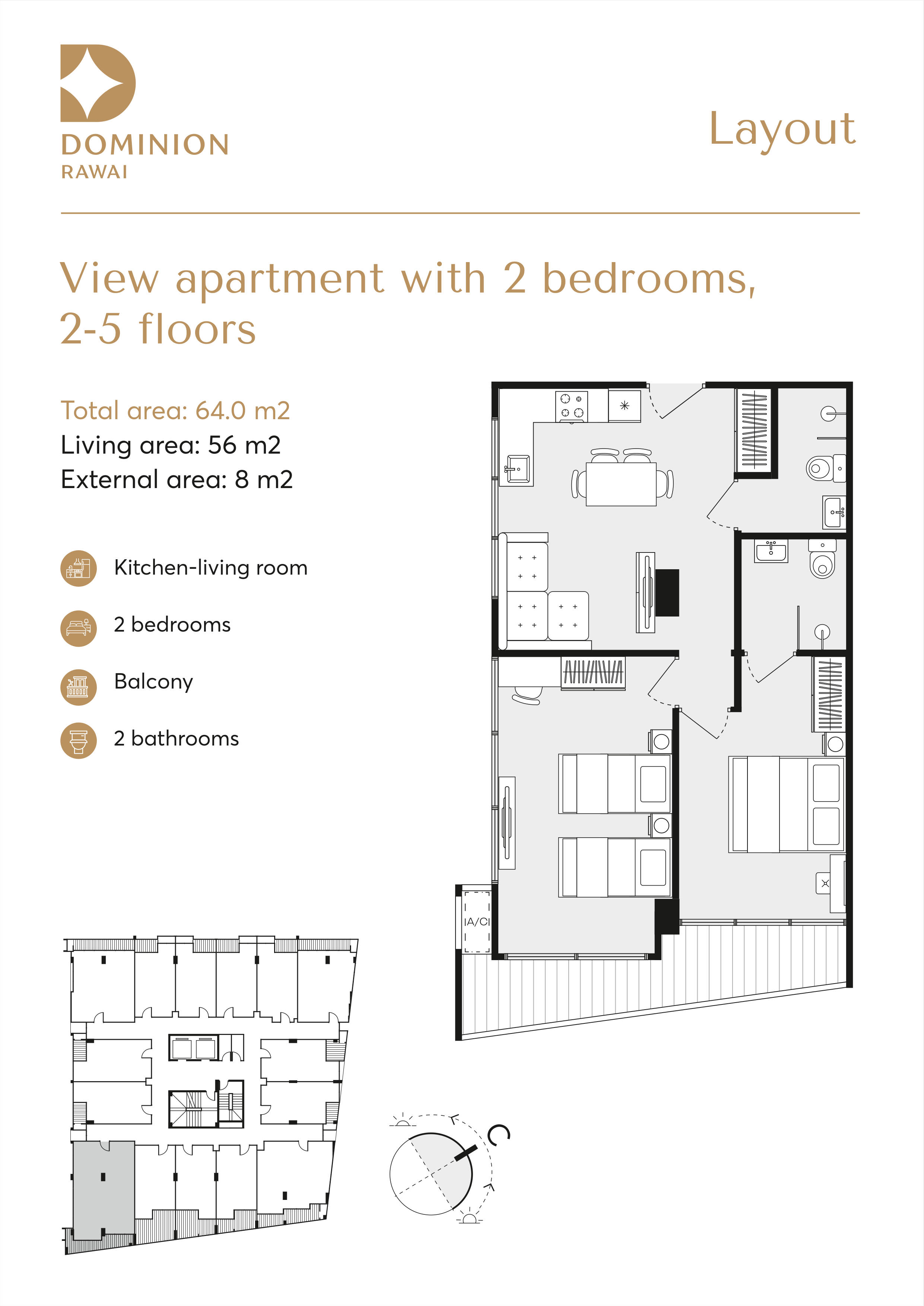 2 BR