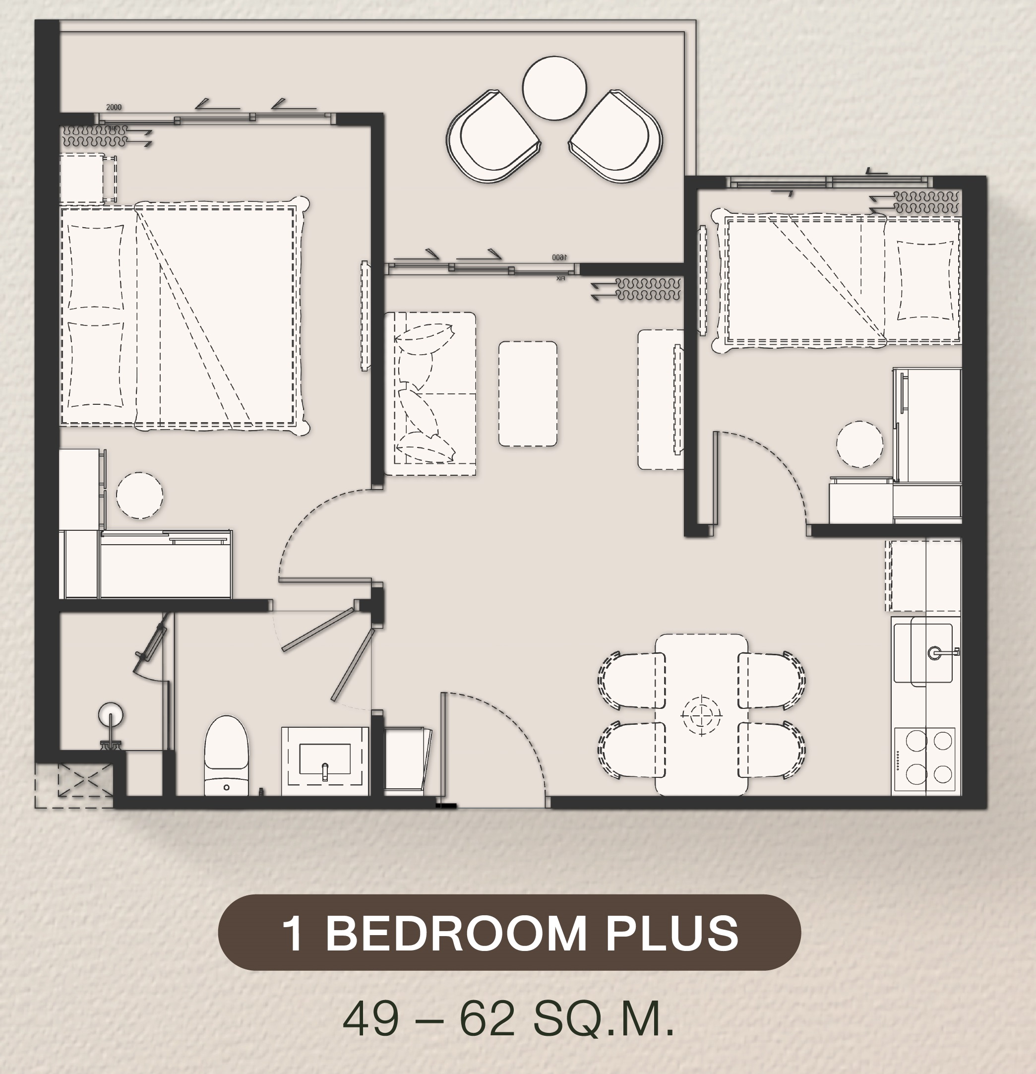 1 BR