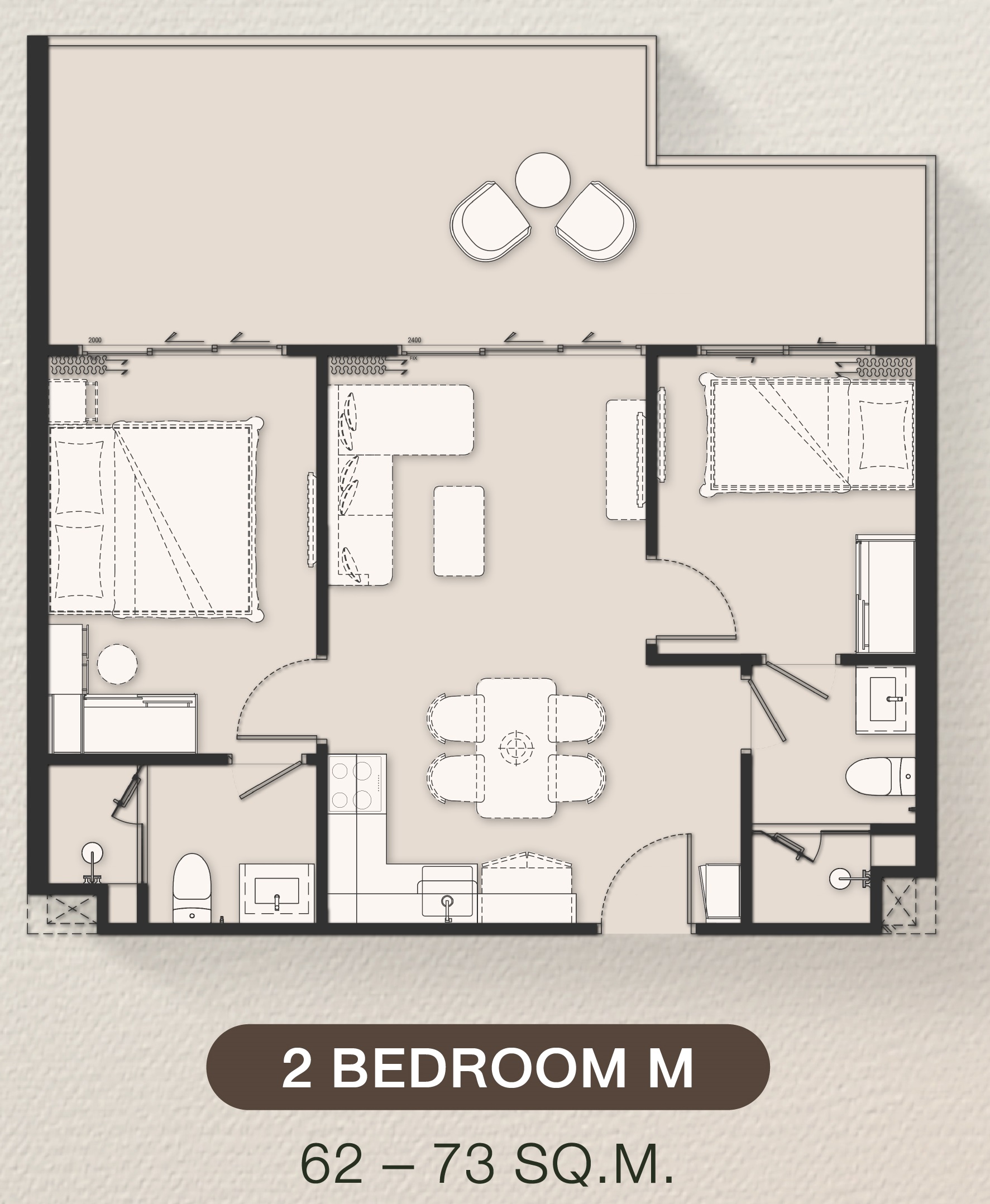 2 BR