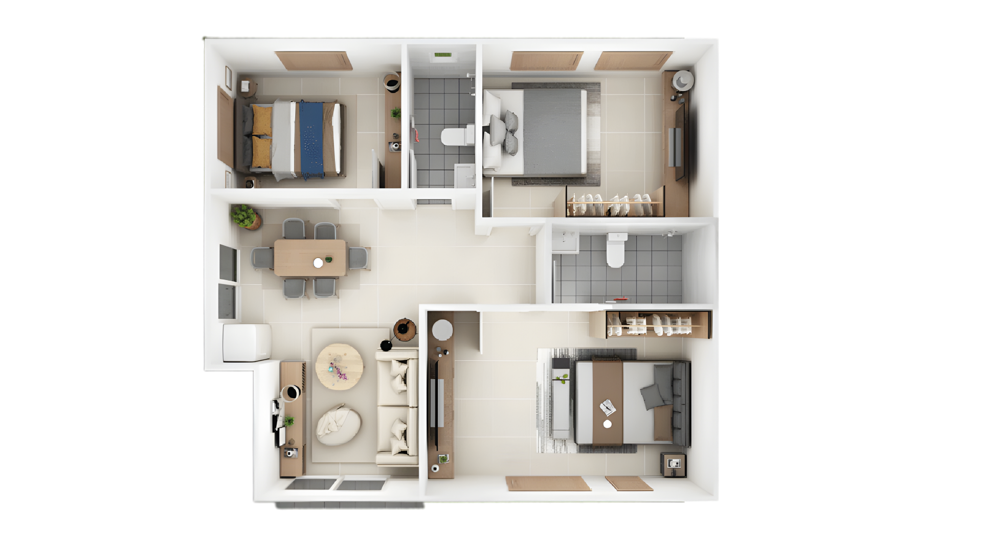 3 BR
