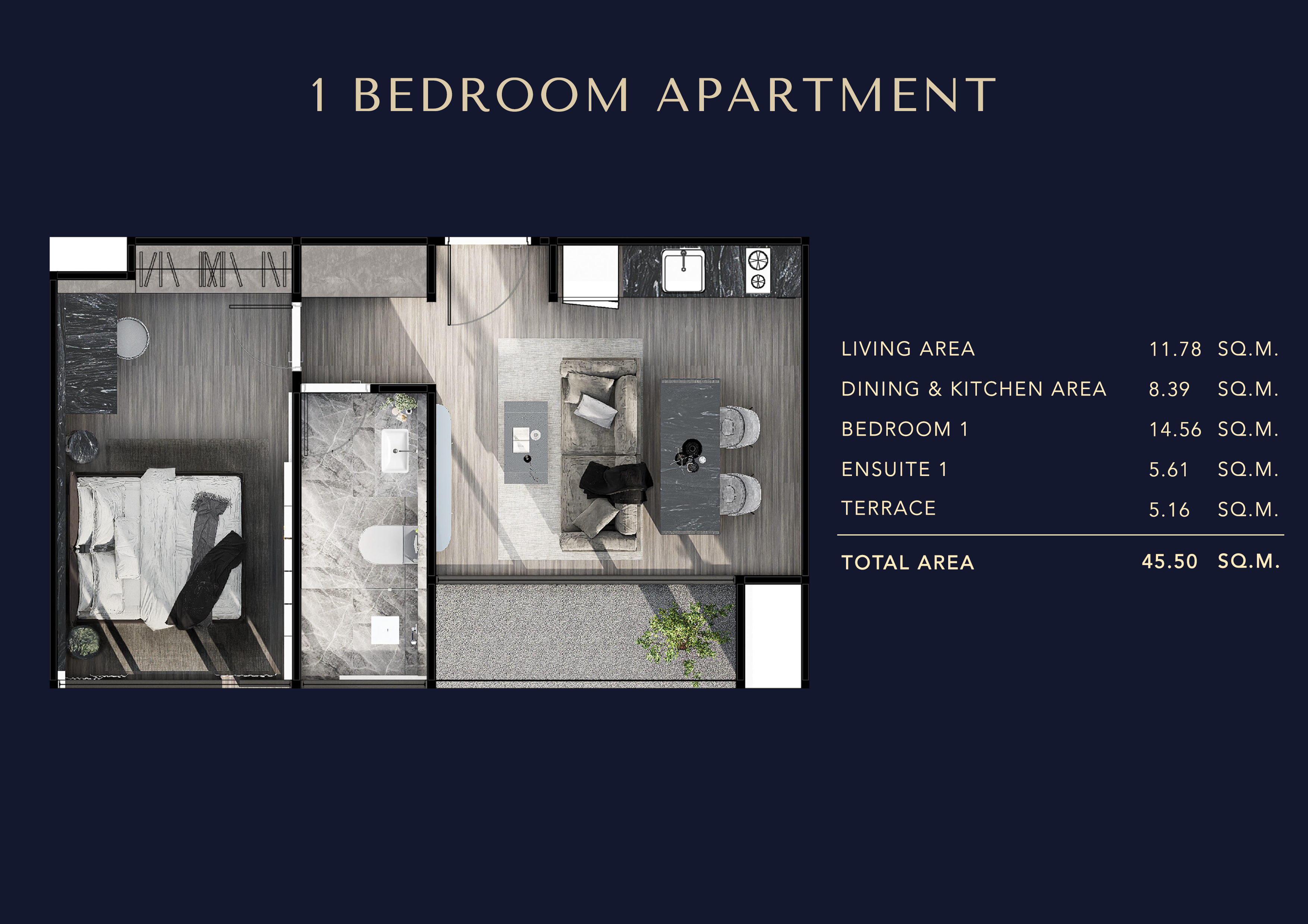 1 BR