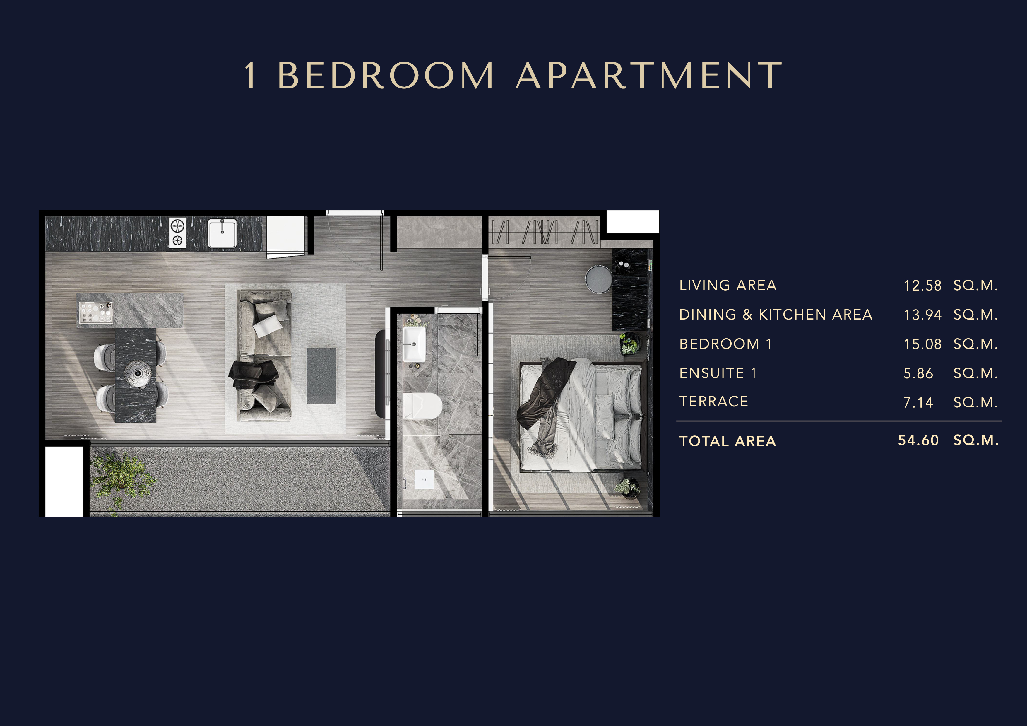 1 BR