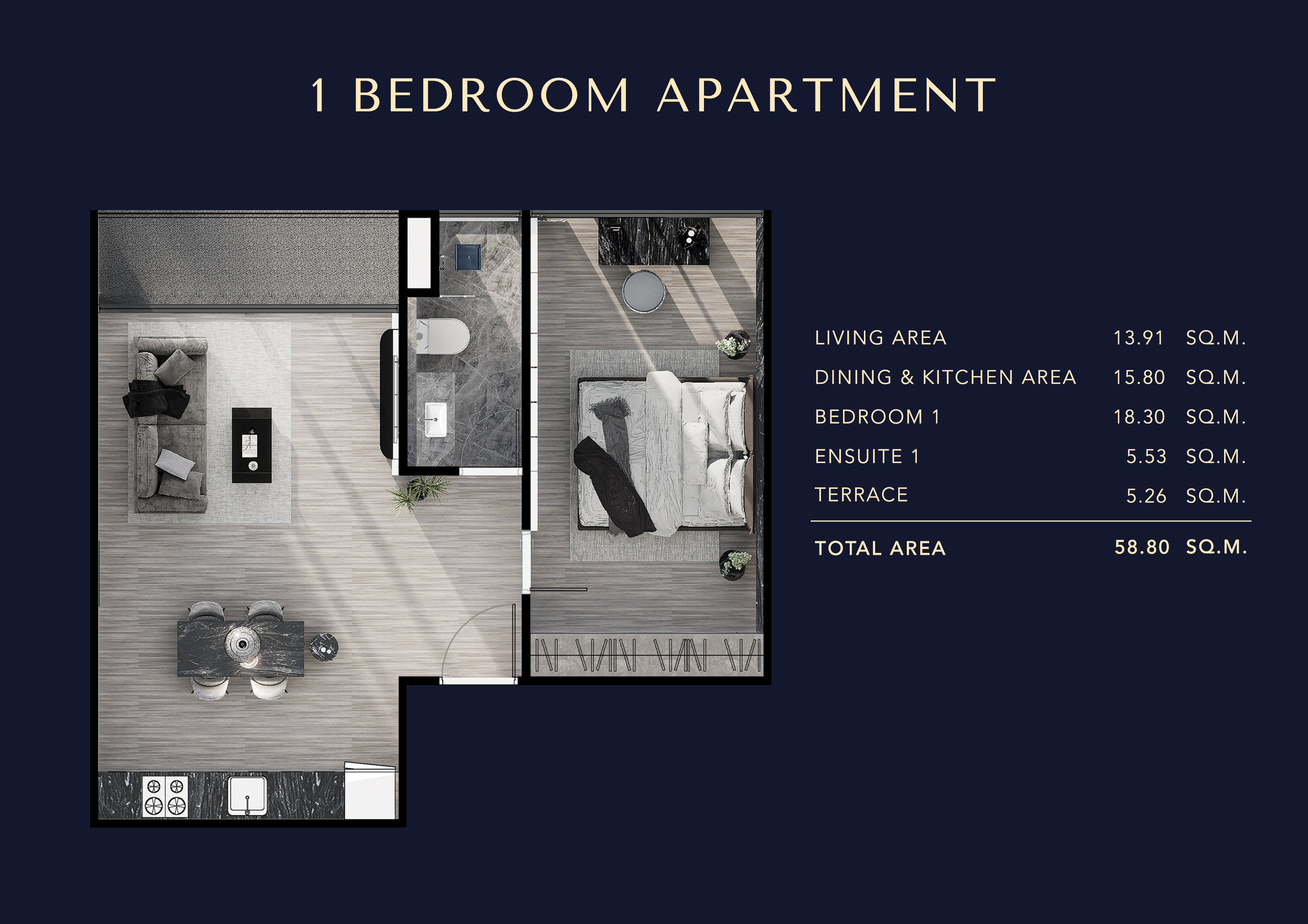 1 BR