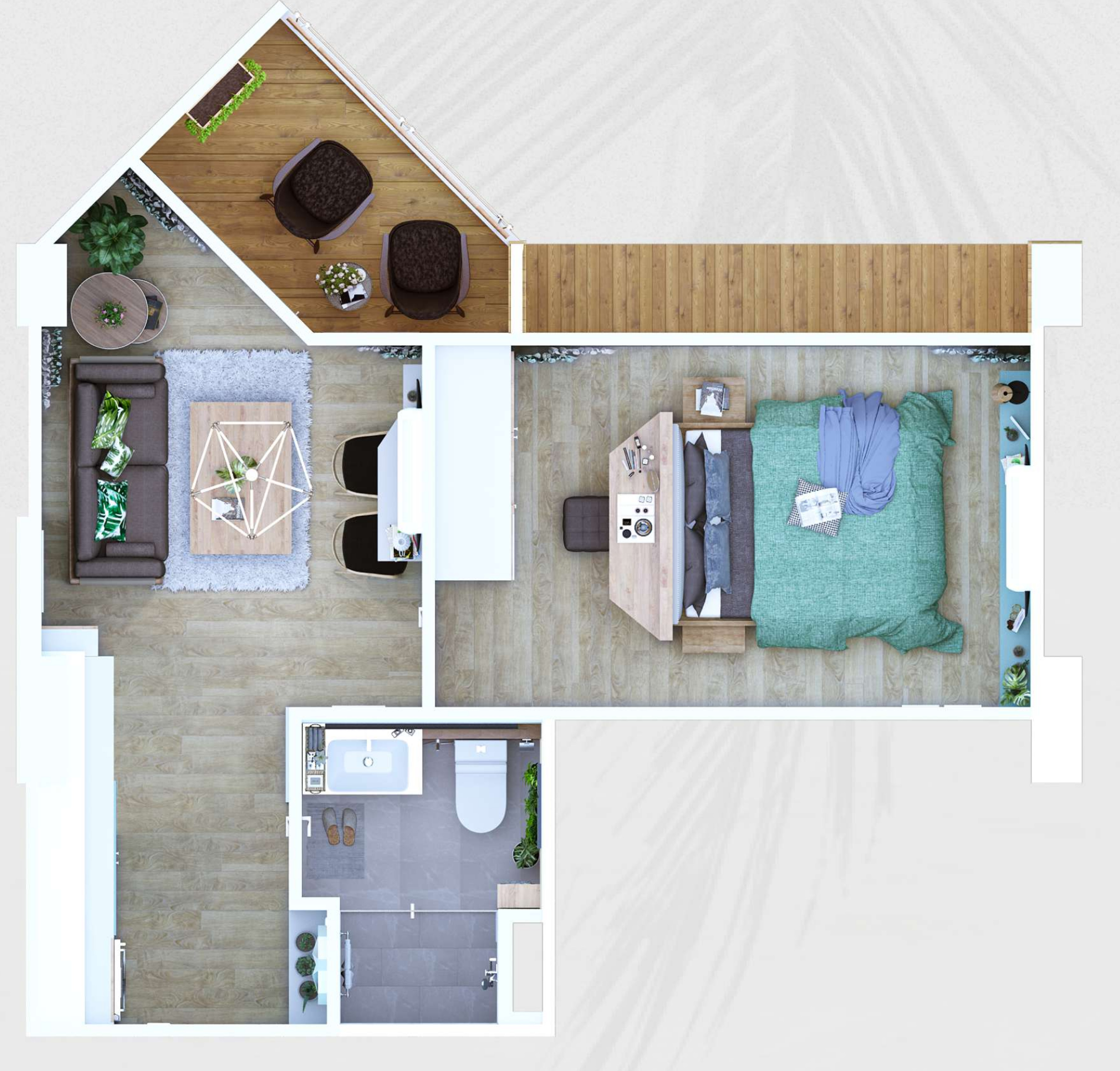 1 BR