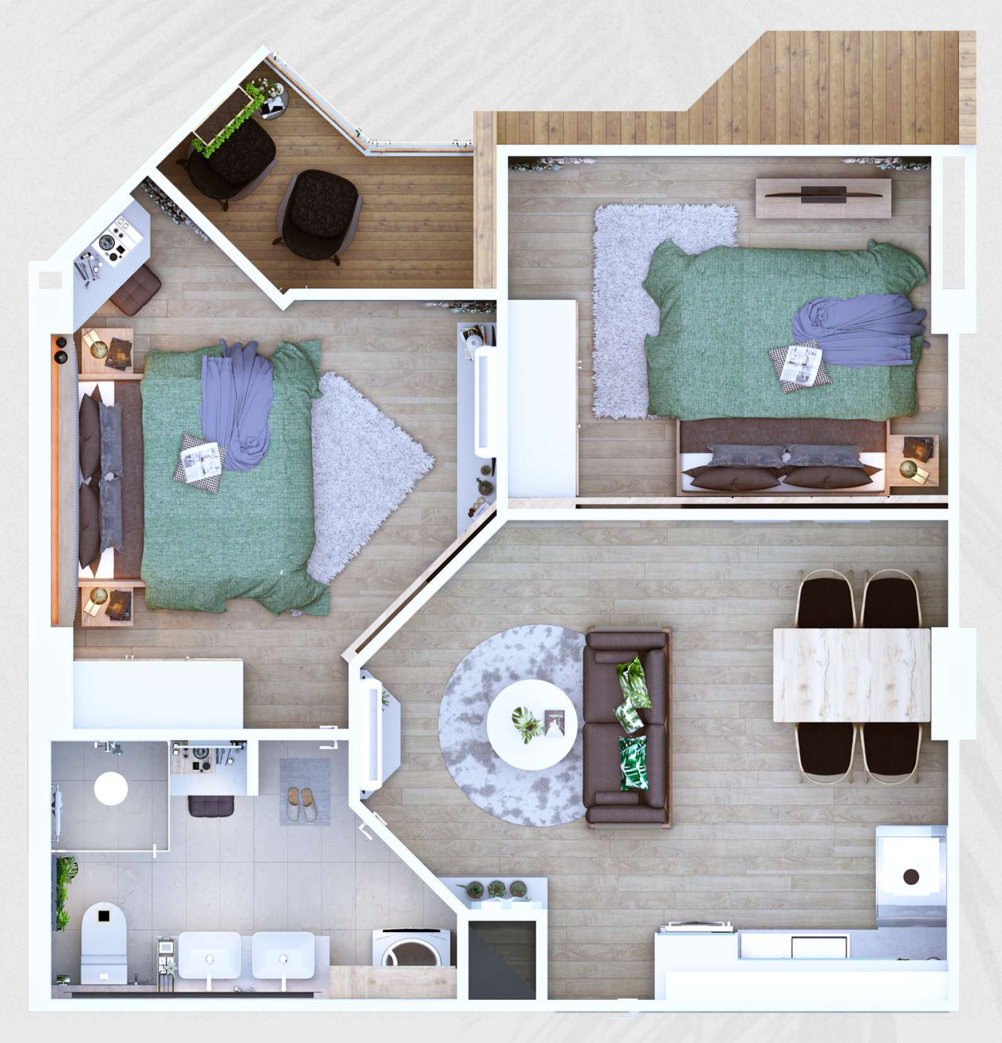 2 BR