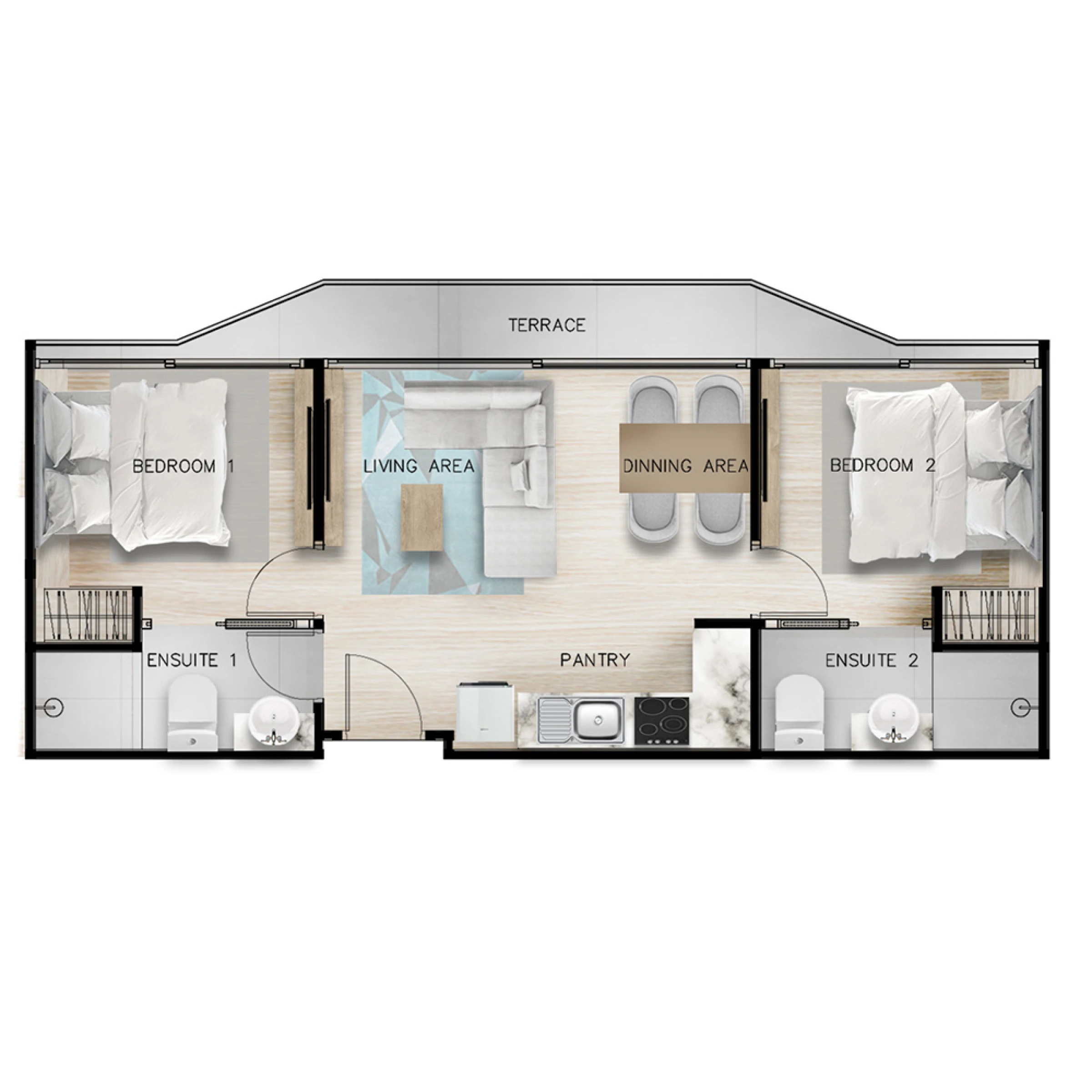 2 BR